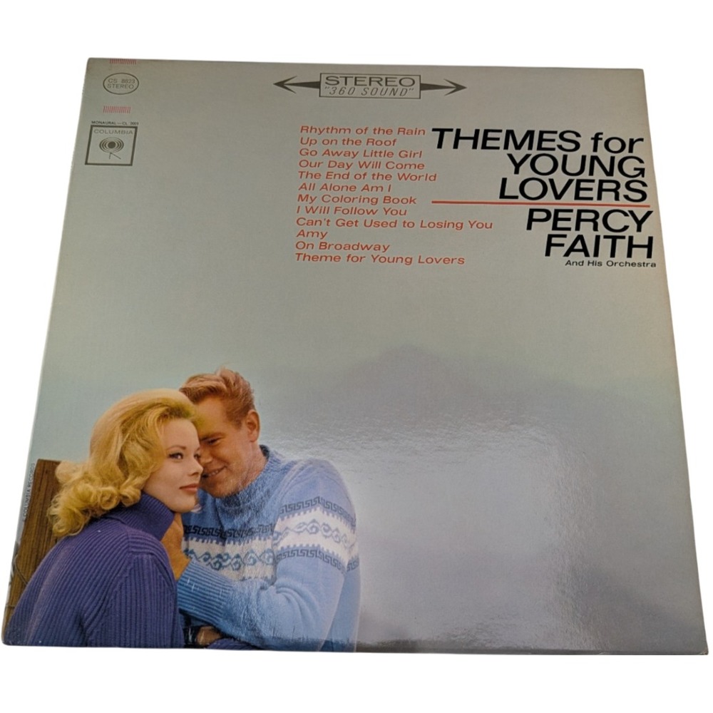 Percy Faith Themes for Young Lovers LP Columbia CS 8823 (1963 US Stereo EX/VG)
